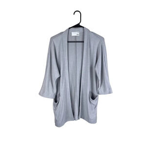 Aritiza Wilfred Free Zlata Open Gray Cardigan Sweater Women’s XS